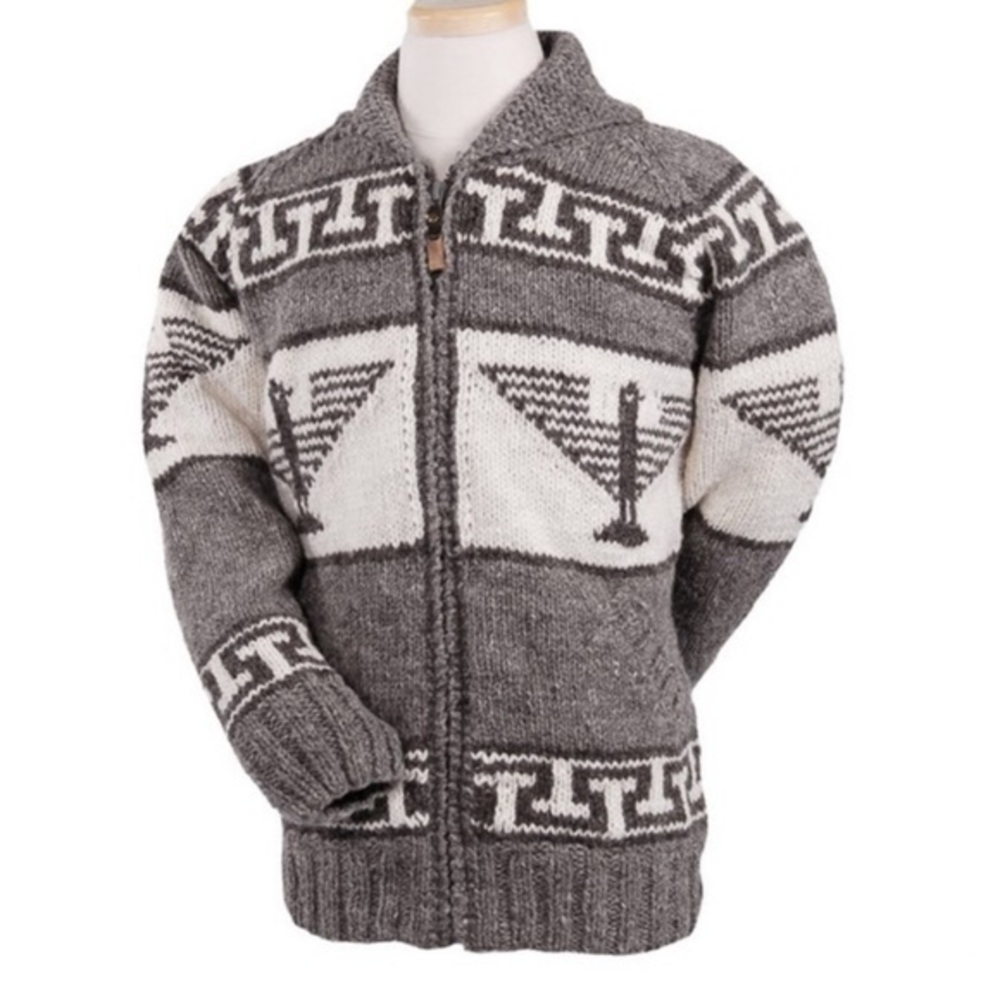Laundromat Phoenix Sweater, 100% Natural Wool, Label Says Large/More Like XS
